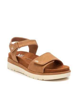 Women's Suede Flat Sandals By XTI