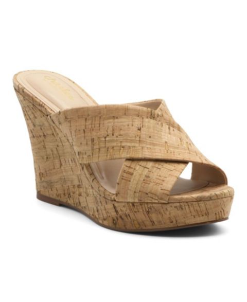 Женские сандалии Charles by Charles David Latrice Wedge Sandal, цвет: Натуральный