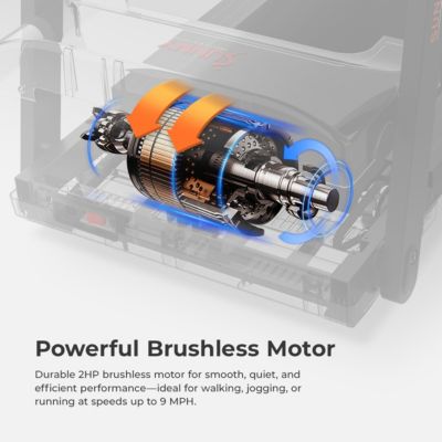 Active 400 Smart Auto Incline Treadmill with WiFi & Bluetooth