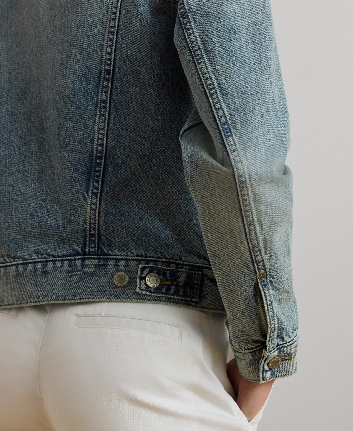 RALPH LAUREN WOMEN'S DENIM TRUCKER JACKET 