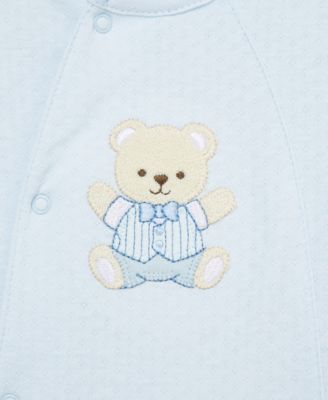 Baby Boys Cute Bear Cotton Gift Box, 6 Piece Set