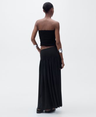 Women's Long Gathered Skirt