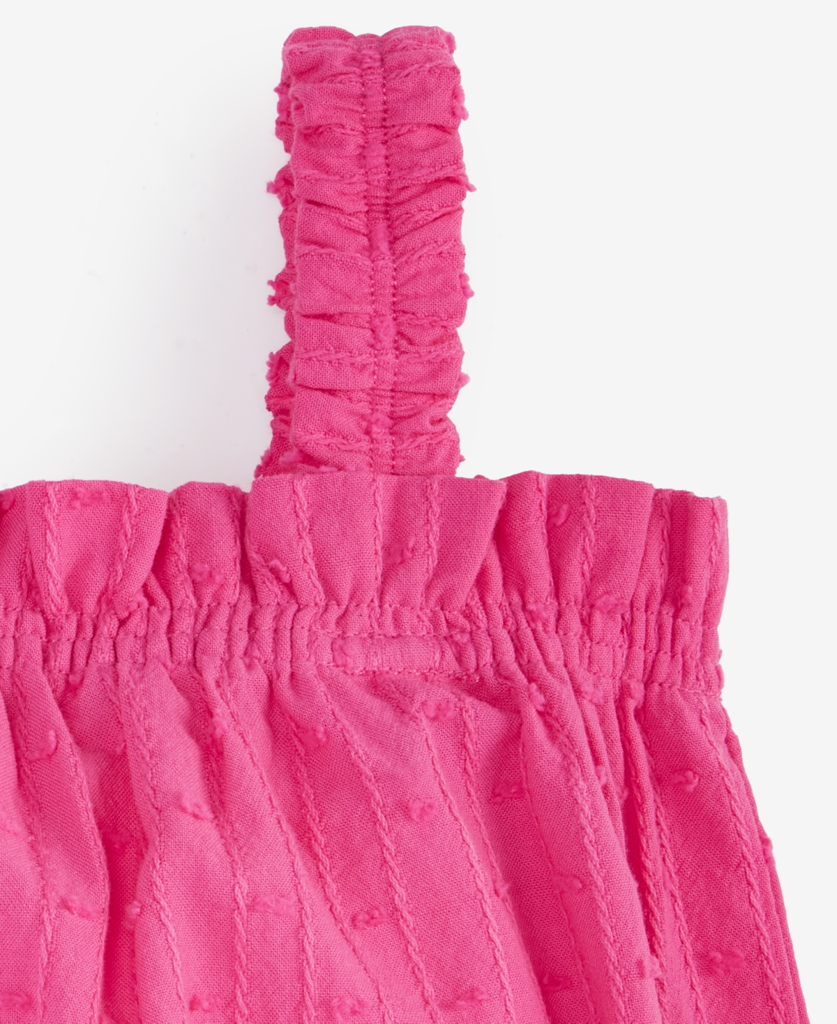 First Impressions Baby Girls Clip-dot Cotton Tank Sunsuit, Exclusively At Macy's