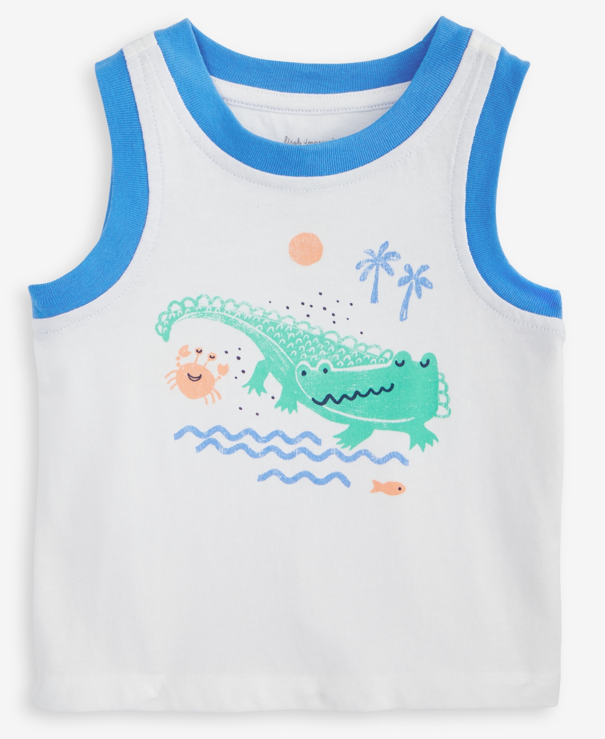 Baby Boys Alligator Graphic Tank Top, Exclusively at Macy's