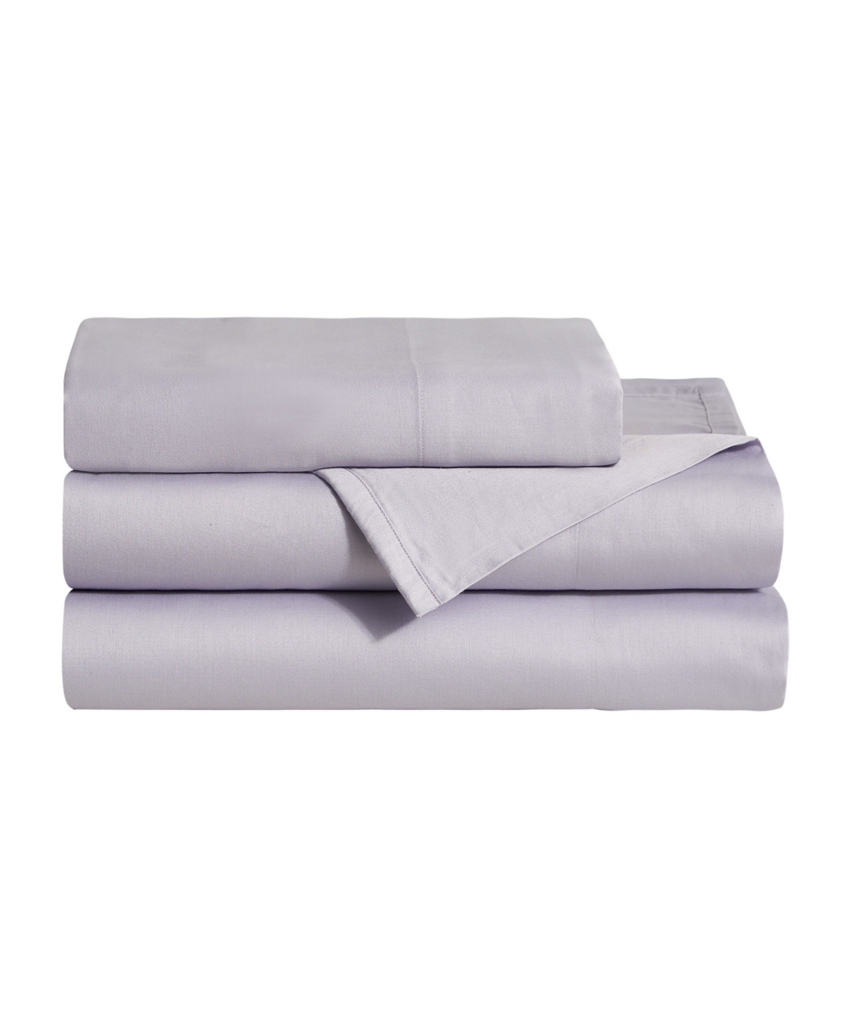 Jessica Simpson Blissful Dreams 300-thread Count Cotton Sateen 3-pc. Sheet Set, Twin In Evening Haze Purple