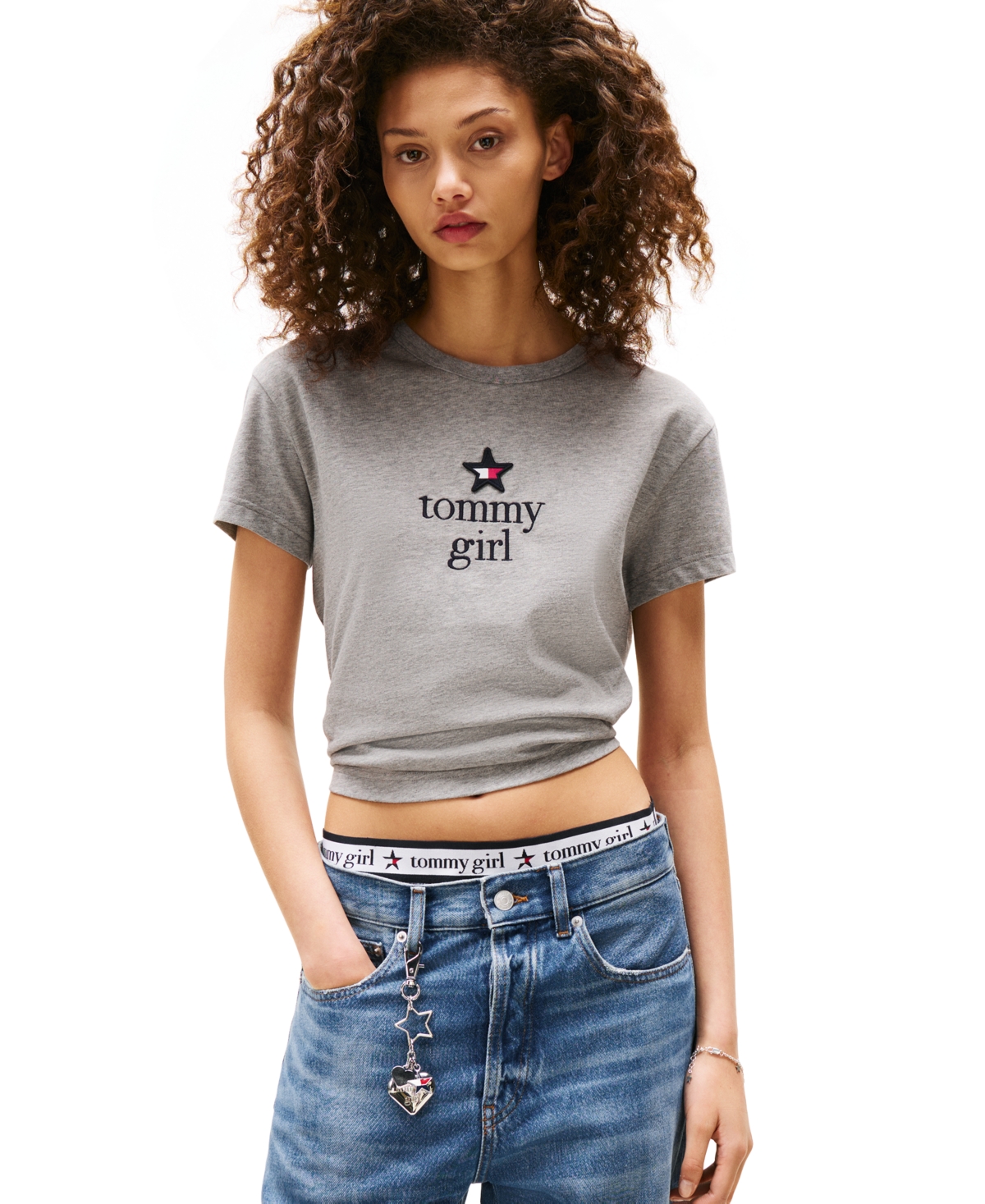 Tommy Girl Women's Graphic T-Shirt - Ecru