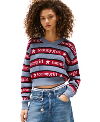 Tommy Jeans - Women's Tommy Girl Striped Sweater
