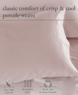 Organic Cotton Set of 2 Pillowcases, King Pillowcase