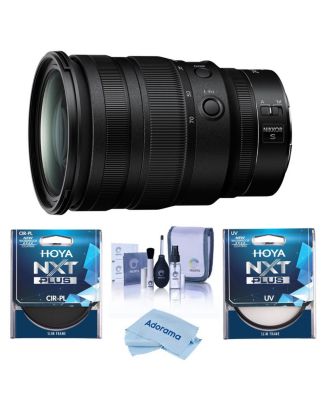 NIKKOR Z 24-70mm f/2.8 S Lens, Bundle with Tiffen 82mm UV and CPL Filters
