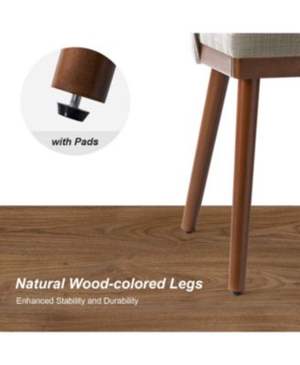  21.5" x 24" x 33"  Polyester Upholstered, Serta Design  Dining Chair