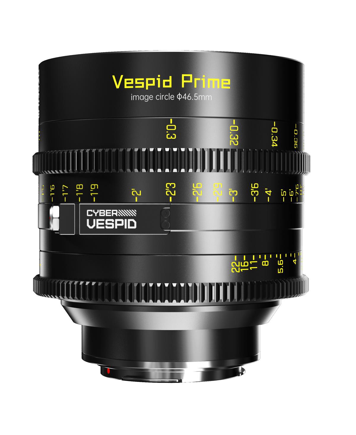 Dzofilm Vespid Cyber 35mm T2.1 Prime Cinema Lens for Pl Mount and Canon Ef