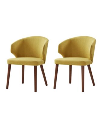 Mid-century Modern Upholstered Dining Chair