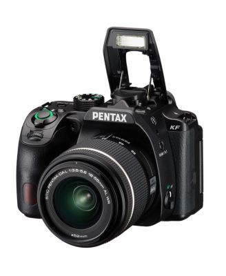 KF DSLR Camera with DA L 18-55mm f/3.5-5.6 AL WR Lens, Black