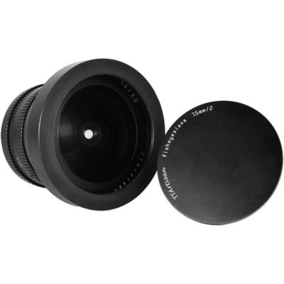 7.5mm f/2 Fisheye Lens for Canon RF, Black