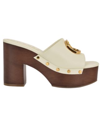 Women's Qisha Quattro G Studded Block Heel Platform Sandals