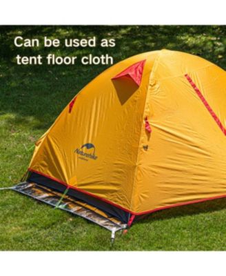 Aluminum Foil Foldable Picnic Blanket, Ultralight Ground Sheet Mat, Waterproof Camping Tarp, Foldable Sleeping Pad for Outdoor Picnic