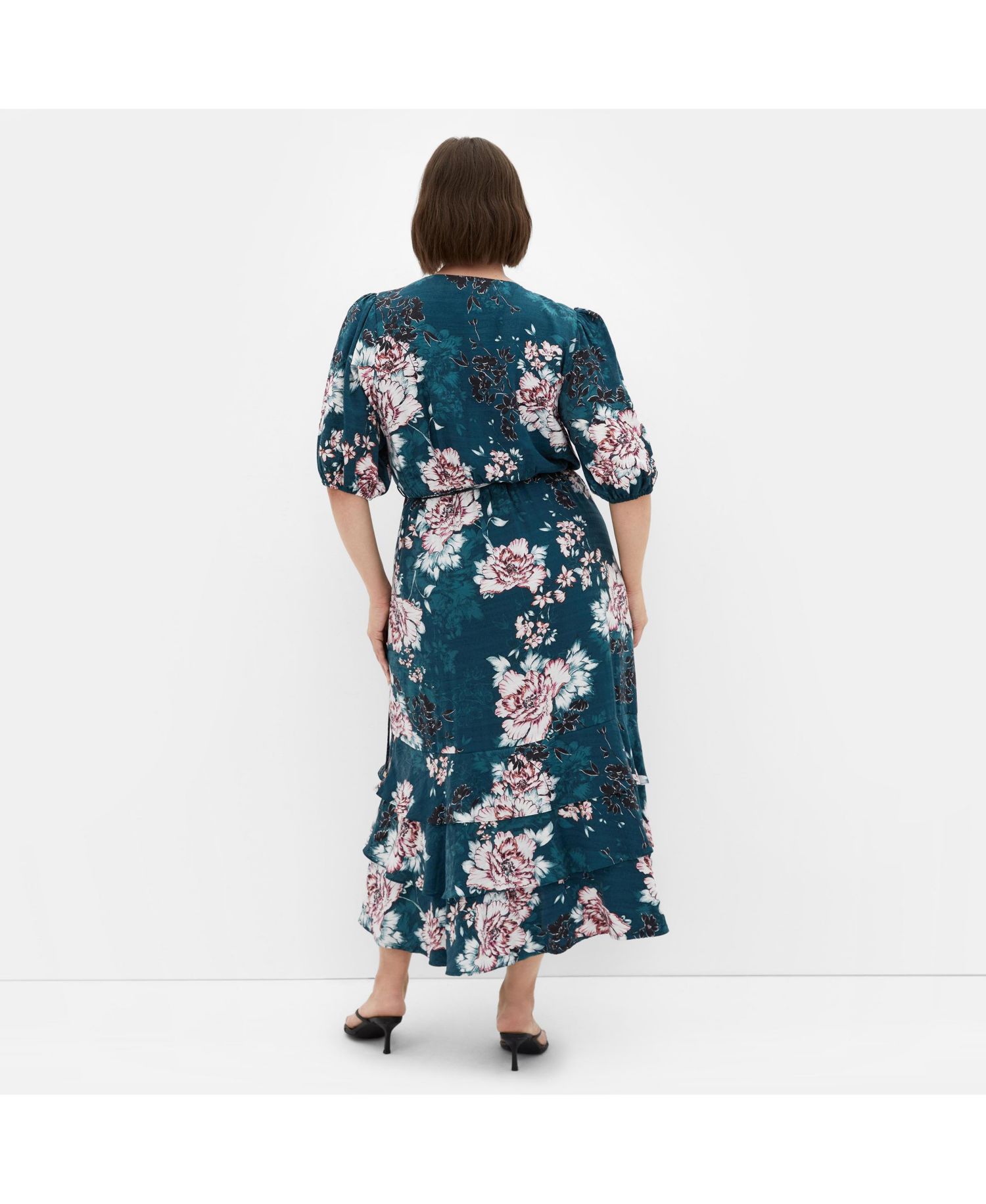 Plus Size Bea Floral Dress