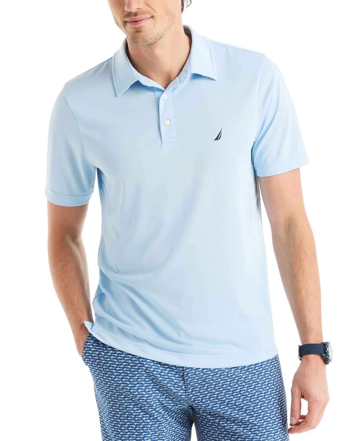 Nautica Men's Classic-fit Moisture-wicking Performance Golf Polo Shirt