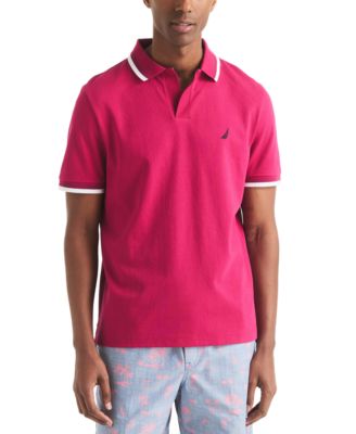 Nautica - Men's Classic-Fit Johnny Collar Polo Shirt