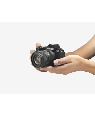 18-50mm f/2.8 DC DN Contemporary Lens for Fujifilm X, Bundle with 55mm Multi Coated UV Slim Filter, Microfiber Cleaning Cloth