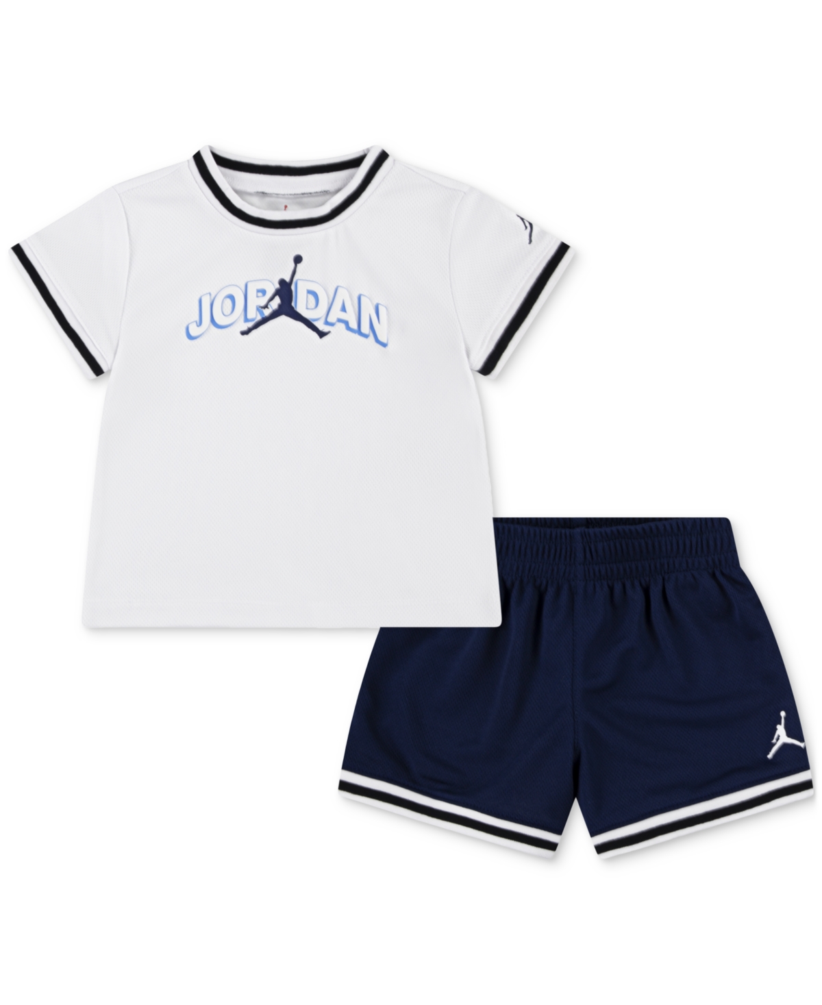 Jordan Toddler Boys 2-piece Logo Mesh T-shirt And Shorts Set