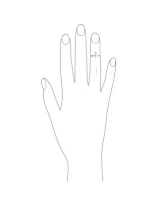 Set of 2 Egyptian Ankh Cross and Celtic Trinity Knot Midi Toe Ring Silver