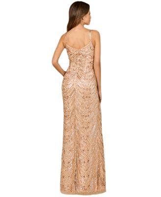 Women's Scoop Neck Beaded Dress