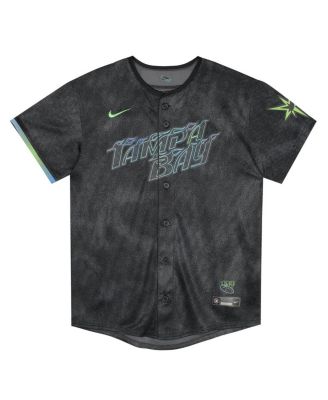 Preschool&nbsp;Black Tampa Bay Rays City Connect Jersey