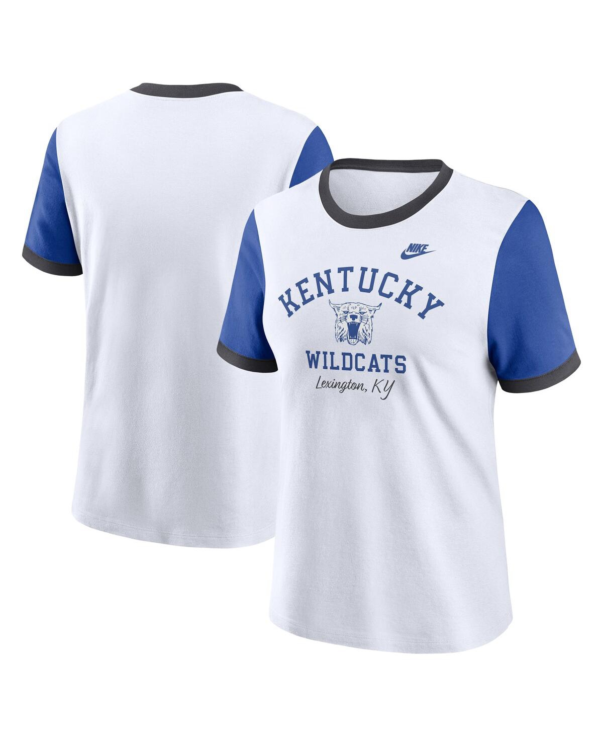 Nike White Kentucky Wildcats Legacy Fundamental Expression Tri-blend T-shirt In White