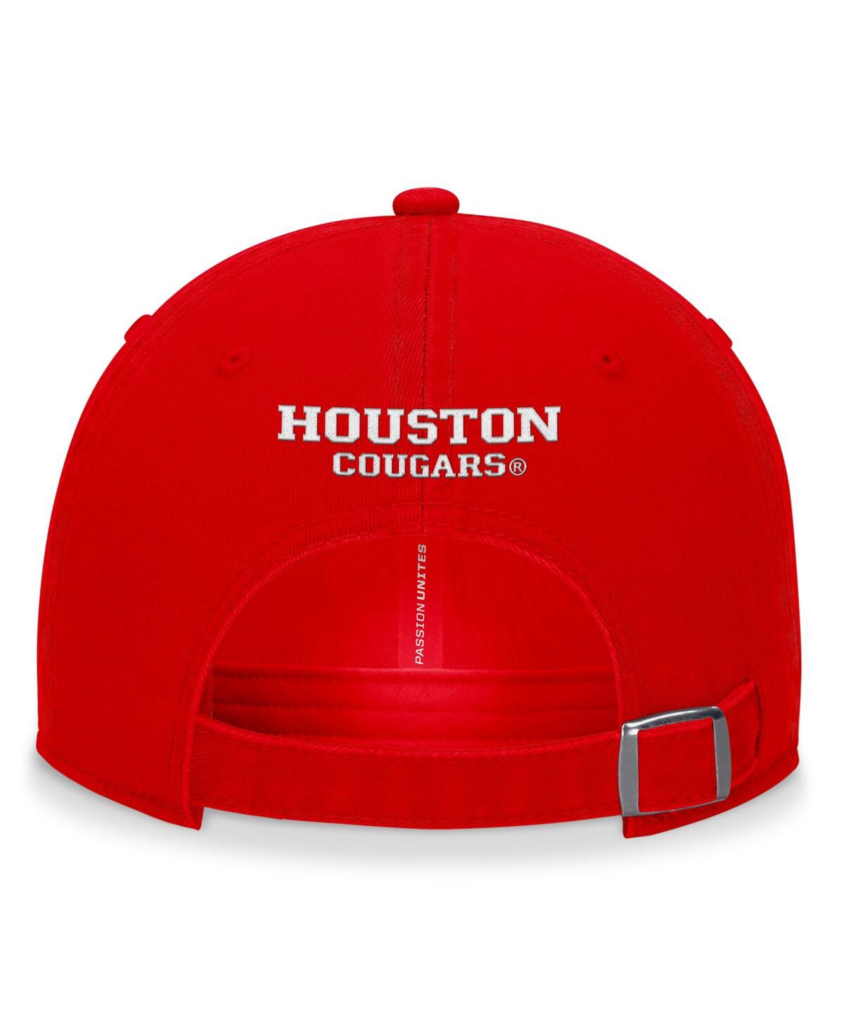 Top Of The World Men's Red Houston Cougars Heritage Ceecee Adjustable Hat In Red