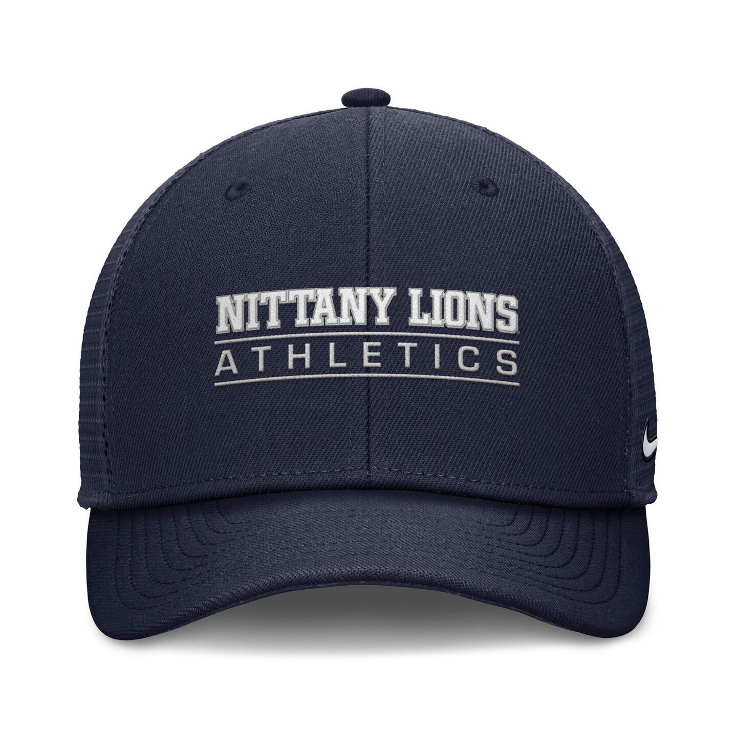 Мужская кепка Nike Navy Penn State Nittany Lions Rise Adjustable Hat — фото 2
