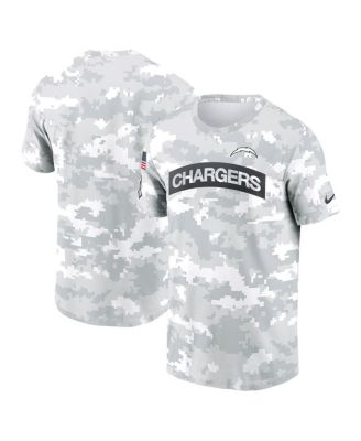 Nike - Men's Arctic Camo Los Angeles Chargers 2024 Salute To Service Performance T-Shirt