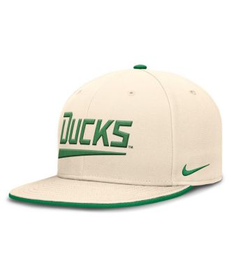 Men's Natural Oregon Ducks Primetime True Performance Fitted Hat