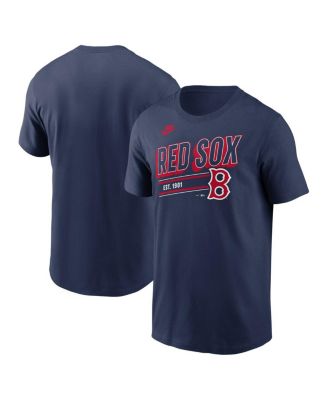 Nike - Men's Navy Boston Red Sox Cooperstown Collection Retro T-Shirt