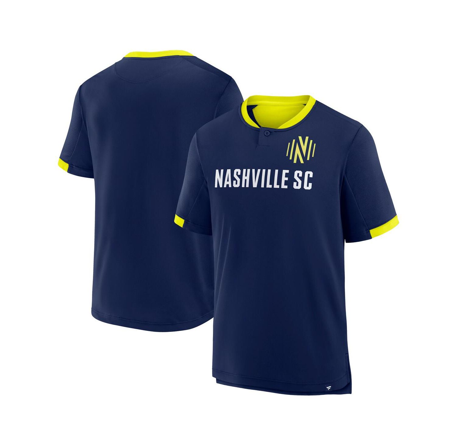 Men's Navy Nashville SC Stoppage Time Striker T-Shirt