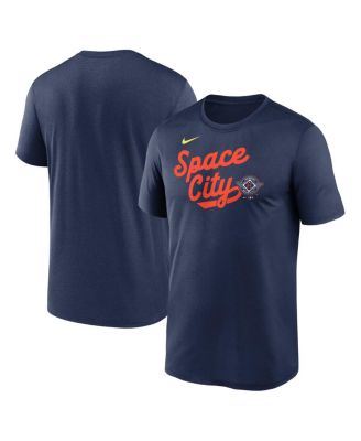Nike - Men's Navy Houston Astros 2025 City Connect Team Phrase Legend Performance T-Shirt