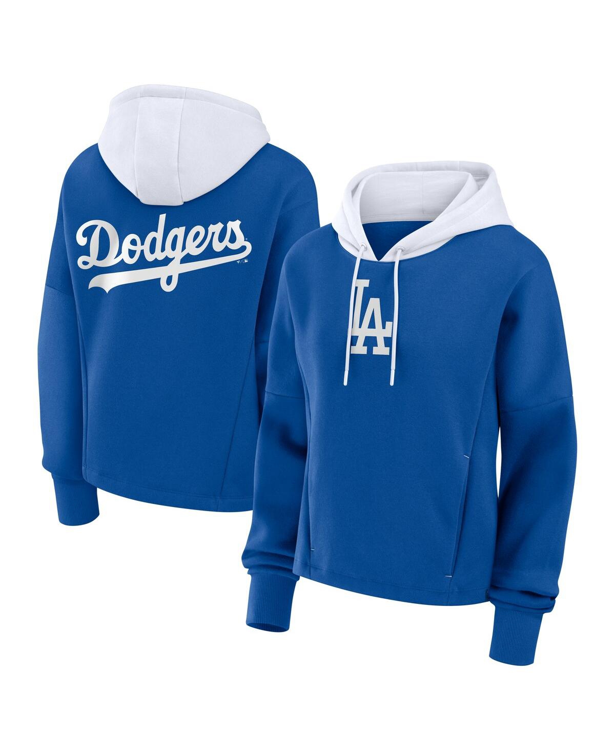 Fanatics Women's Royal Los Angeles Dodgers Oversized Legacy Favorite Spectator Pullover Hoodie In Royal