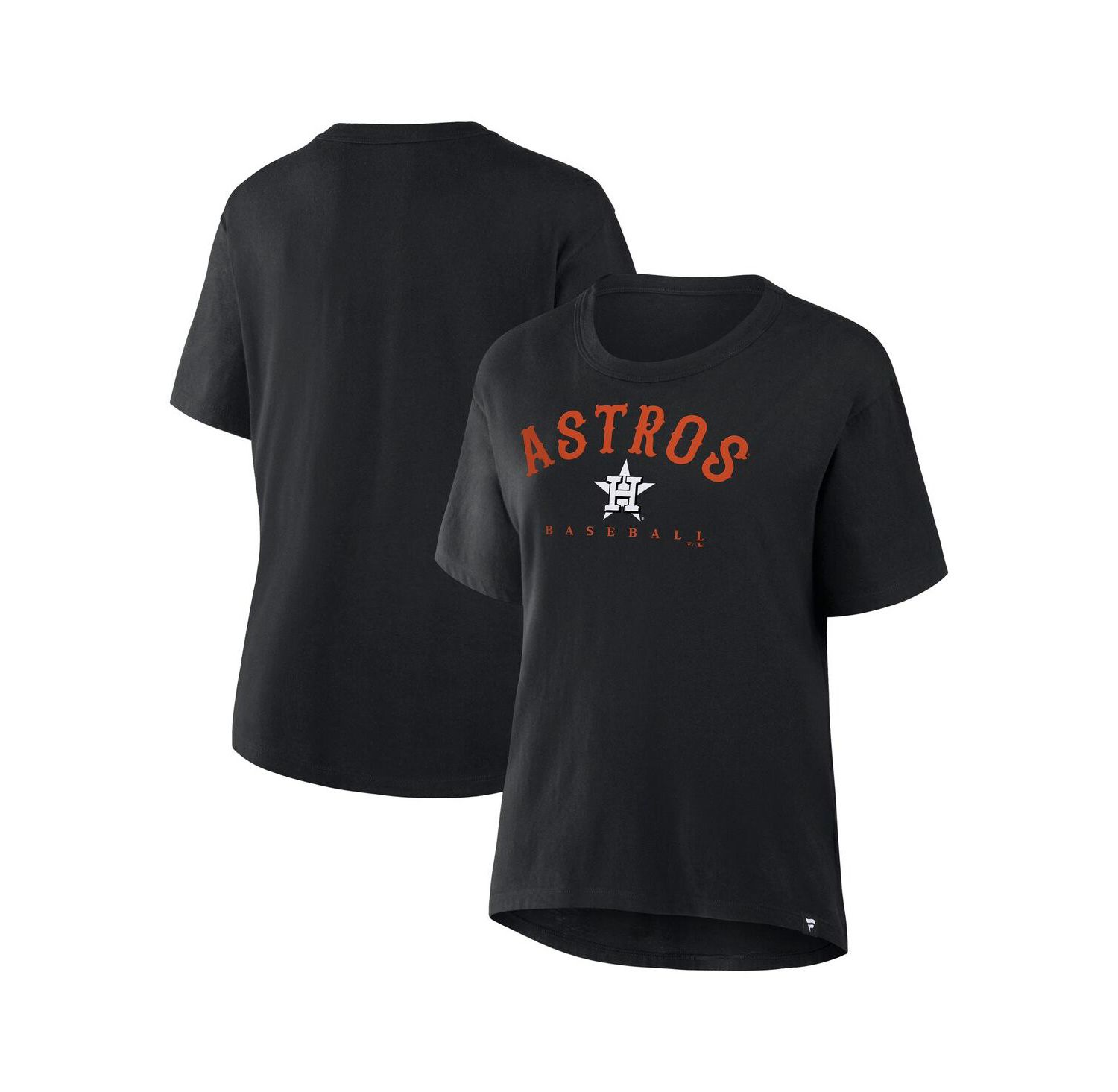 Women's Black Houston Astros Relaxed fit Legacy T-Shirt