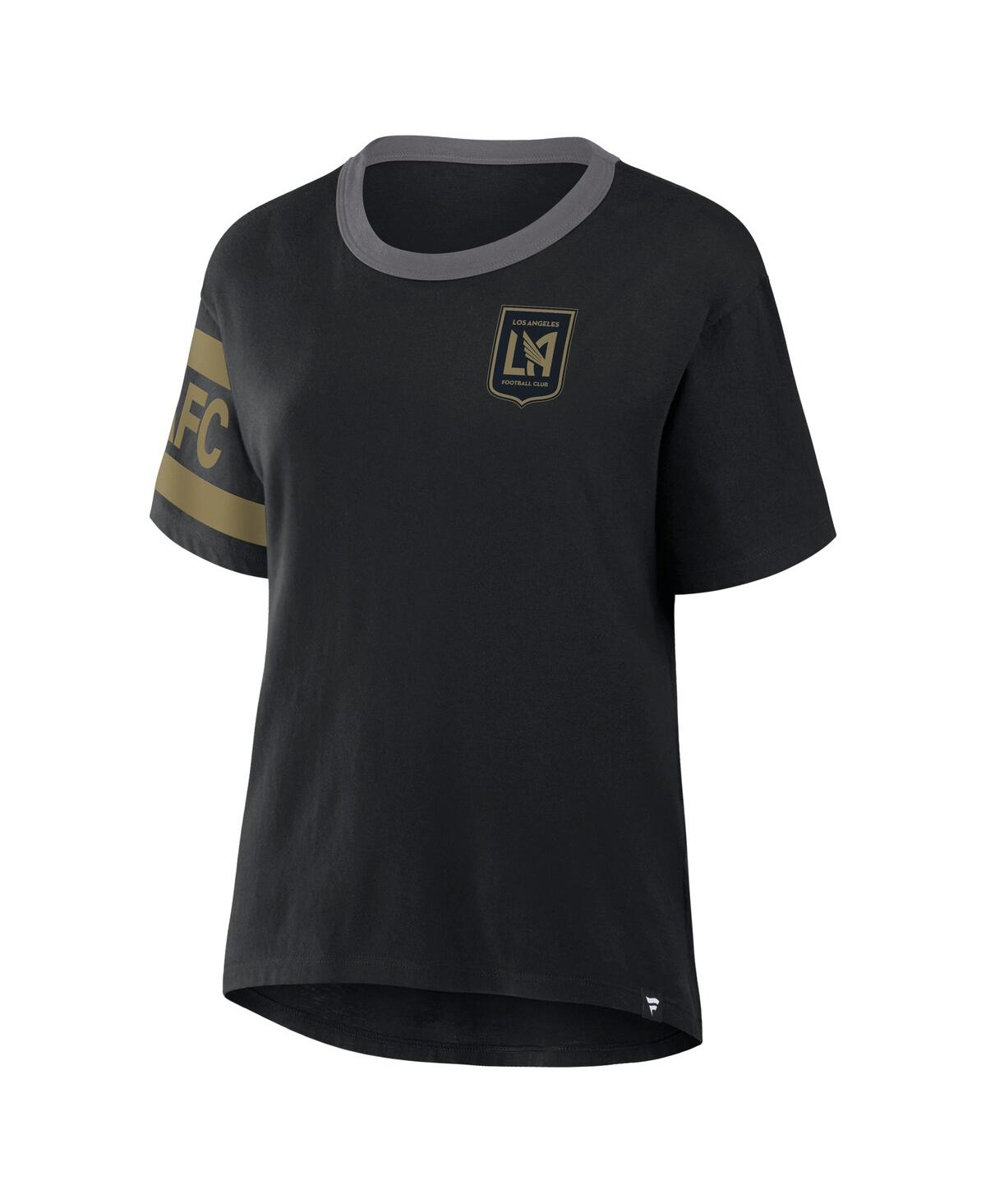 Fanatics Women's Black Lafc Defender Pairing Legacy T-shirt In Black