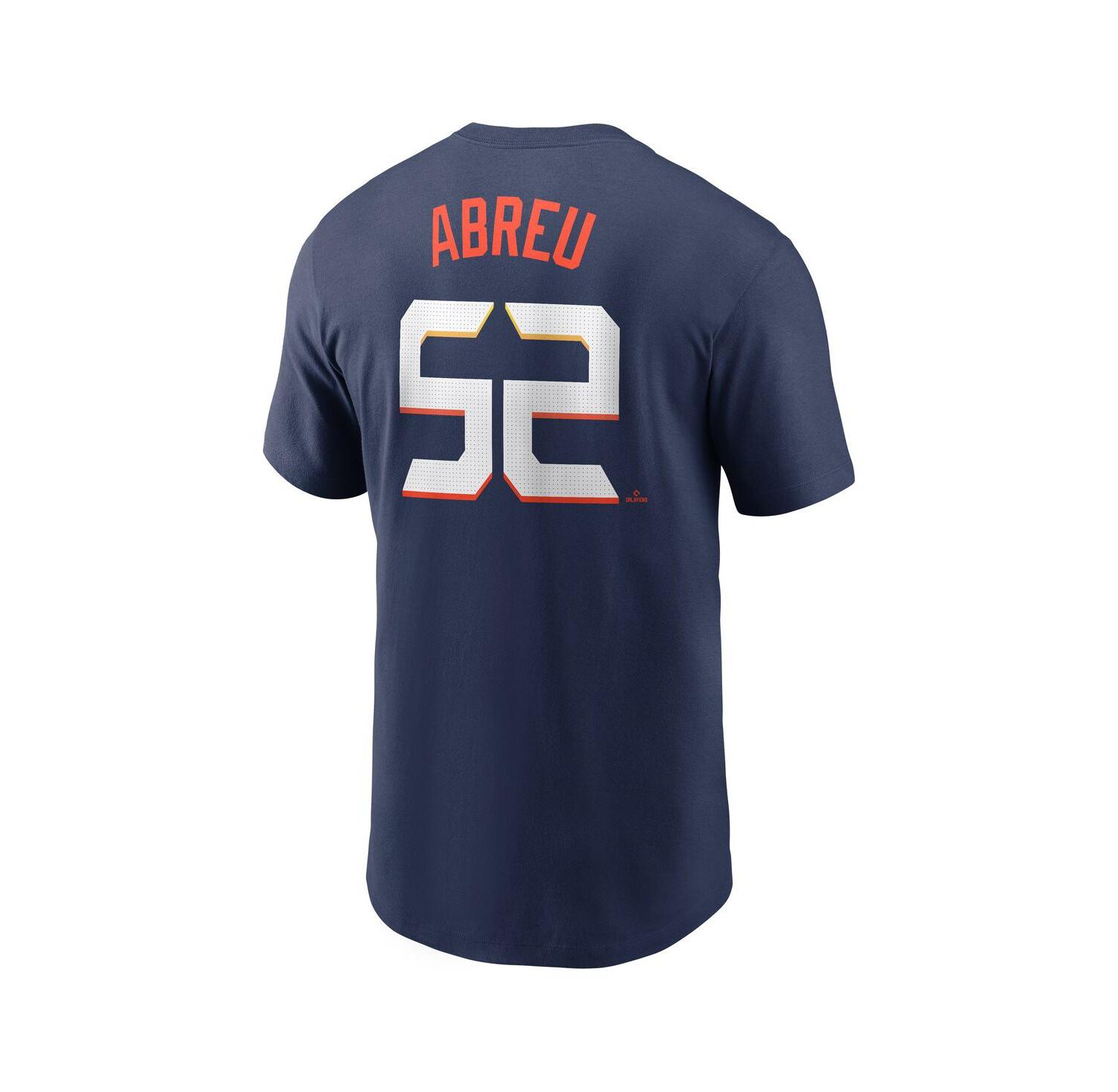 Men's Bryan Abreu Navy Houston Astros 2025 City Connect Fuse Name & Number T-Shirt