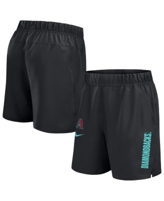 Nike - Men's Black Arizona Diamondbacks Woven Victory Performance Shorts