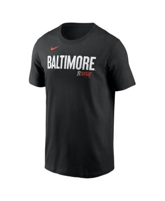 Men's Jackson Holliday&nbsp;Black Baltimore Orioles 2024 City Connect Fuse Name Number T-Shirt