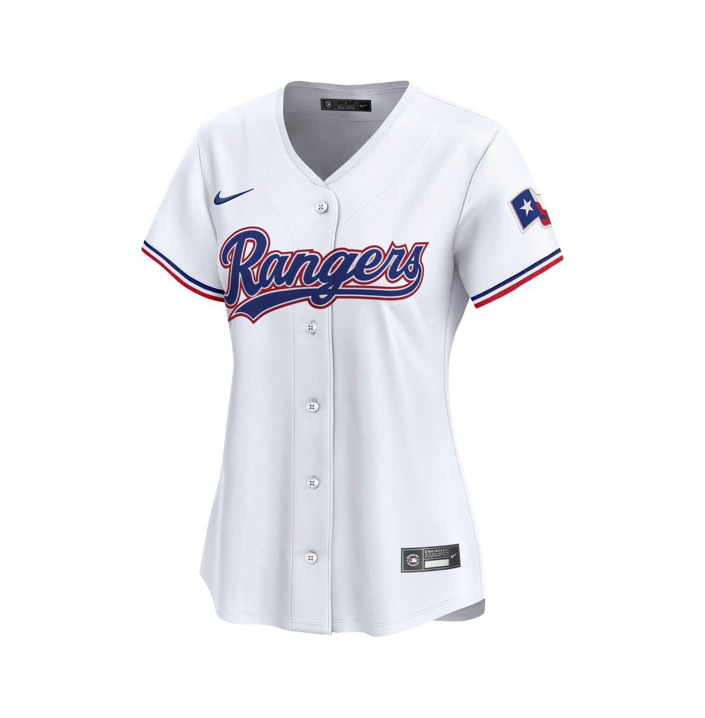 Женский топ Nike White Texas Rangers Home Limited Jersey — фото 2
