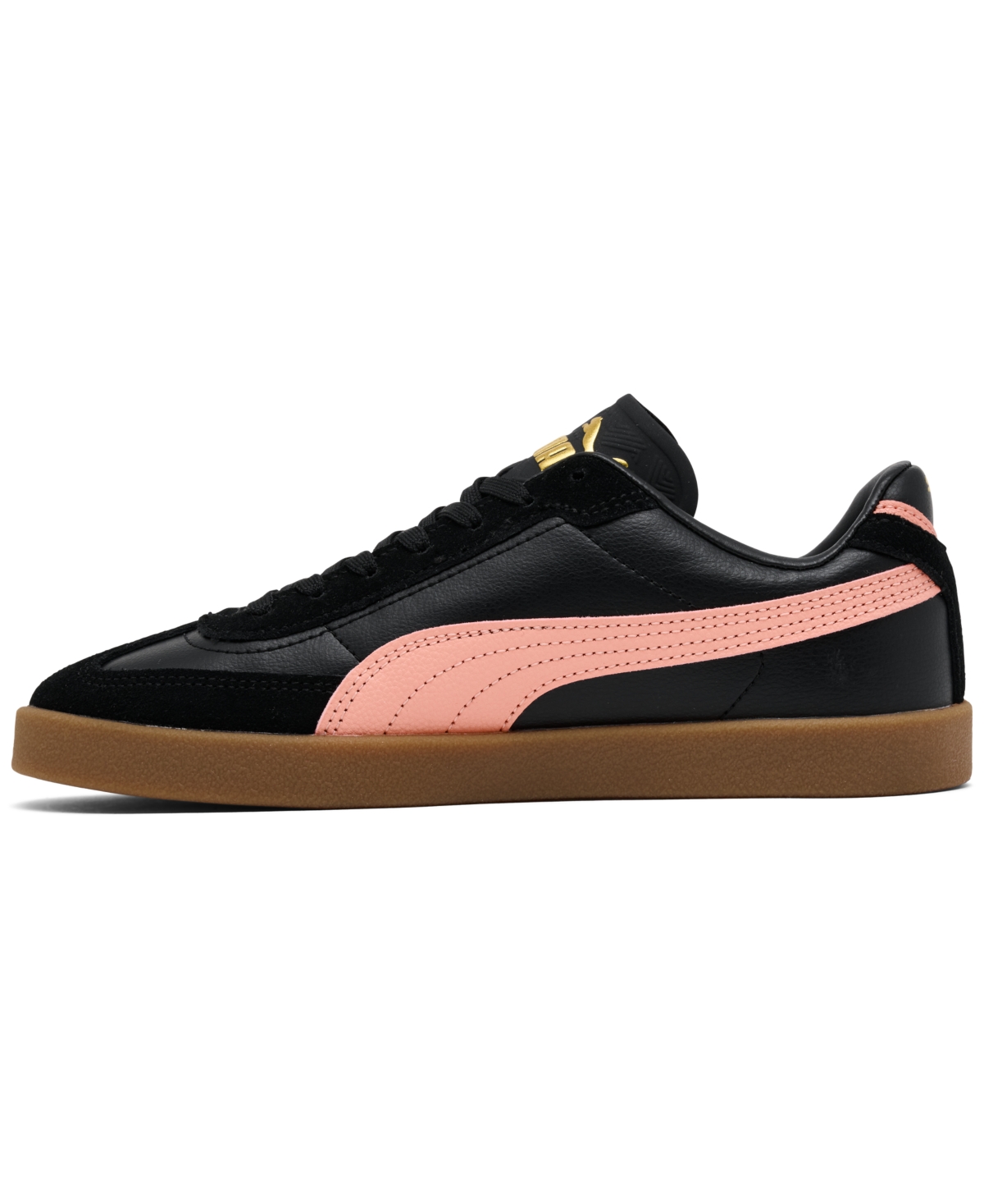 Puma Big Kids Club Ii Era Casual Sneakers From Finish Line In Black,pink