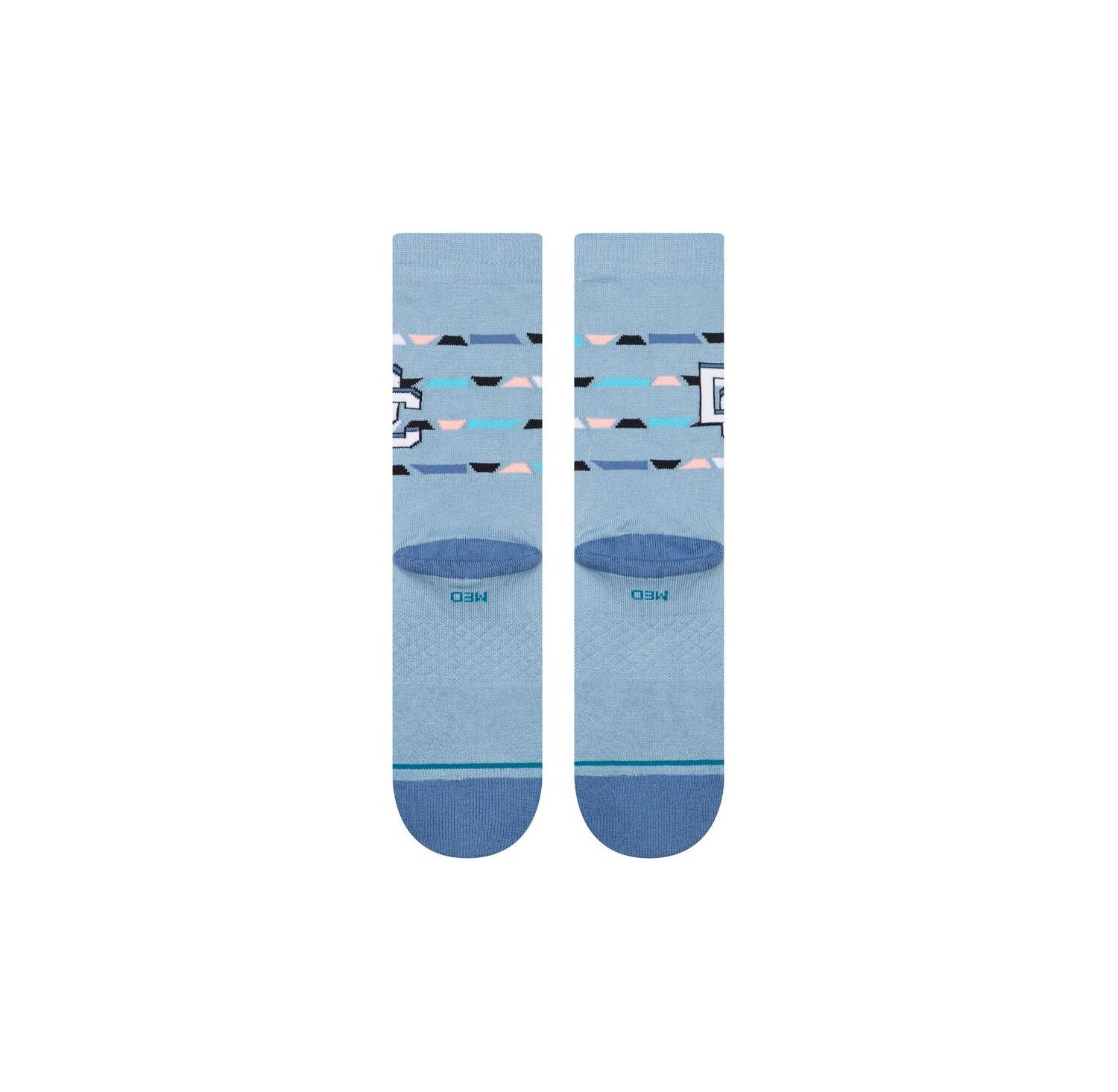 Men's and Women's Light Blue Washington Nationals 2025 City Connect Crew Socks