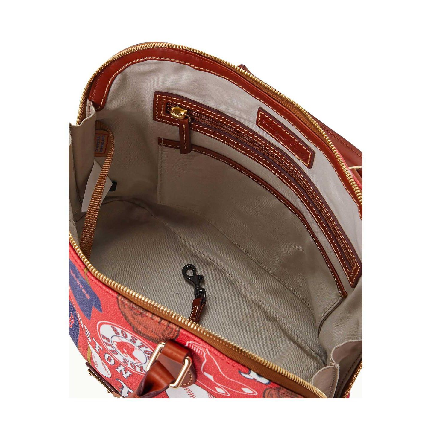 Женская сумка Dooney & Bourke Boston Red Sox Game Day Zip Satchel — фото 2