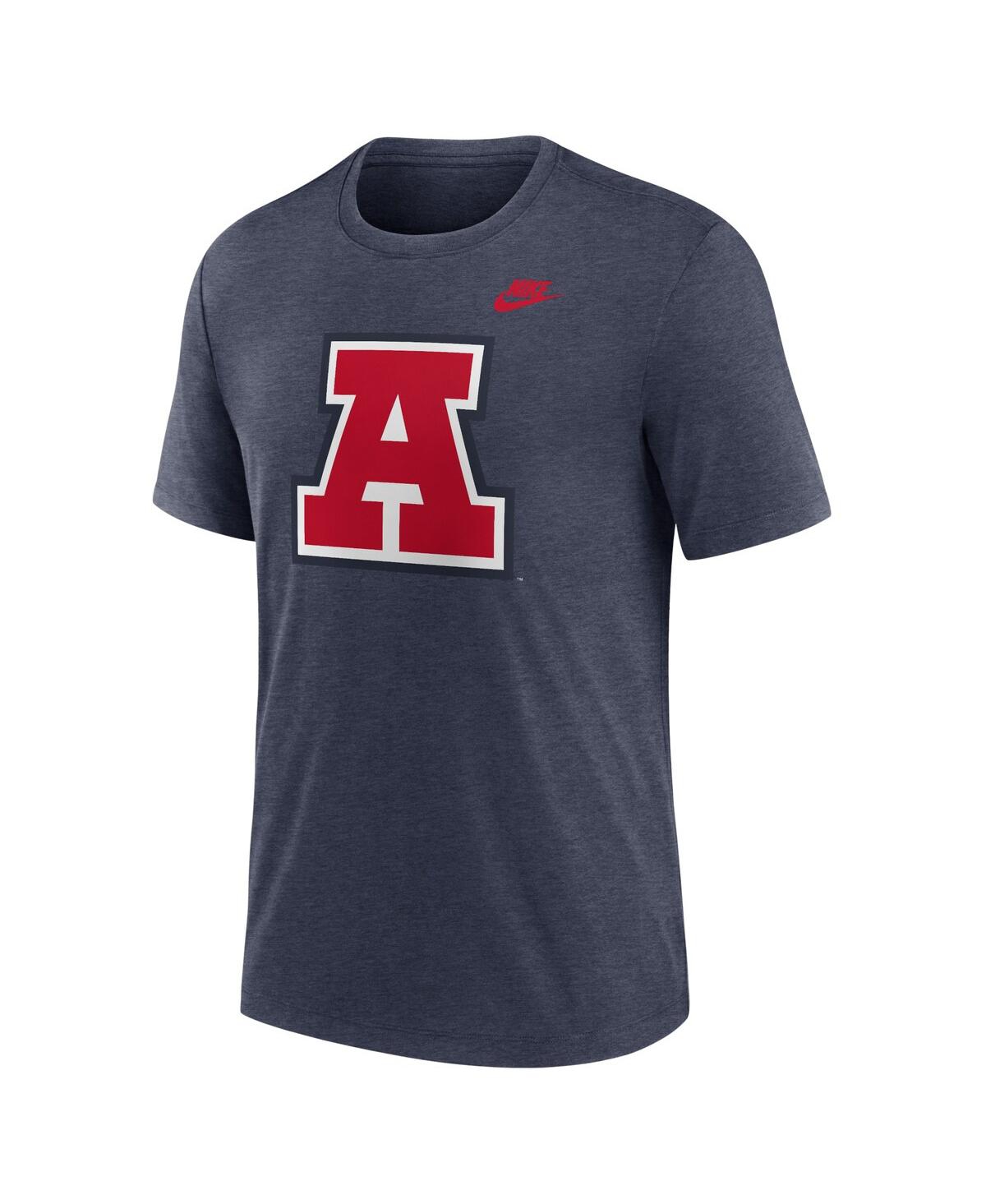 Nike Arizona Wildcats Blitz Evergreen Legacy Primary  Men's College T-shirt In Heather Navy