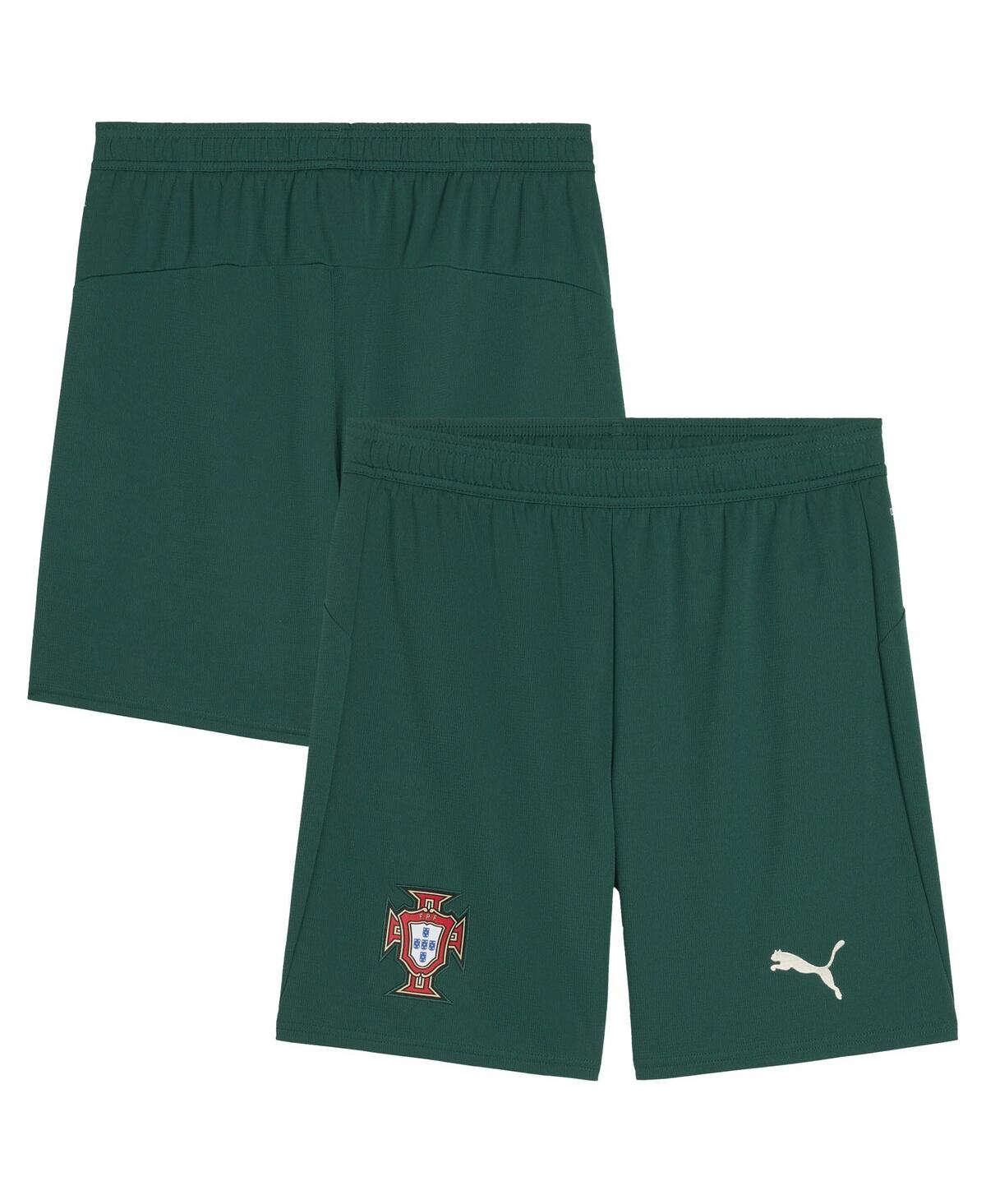 Puma Green Portugal National Team 2025 Home Replica Shorts In Green