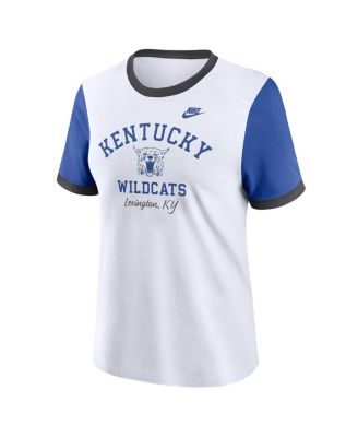 Women's White Kentucky Wildcats Legacy Fundamental Expression Tri-Blend T-Shirt