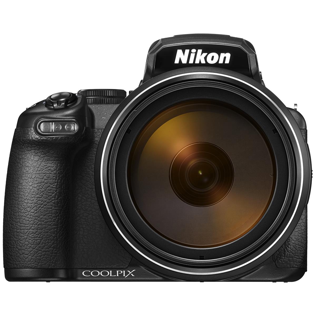 Nikon Coolpix P1100 Digital Camera, Bundle with 128GB Uhs-ii Memory Card, En-EL20 Battery, 77mm Filter Kit, Shoulder Bag